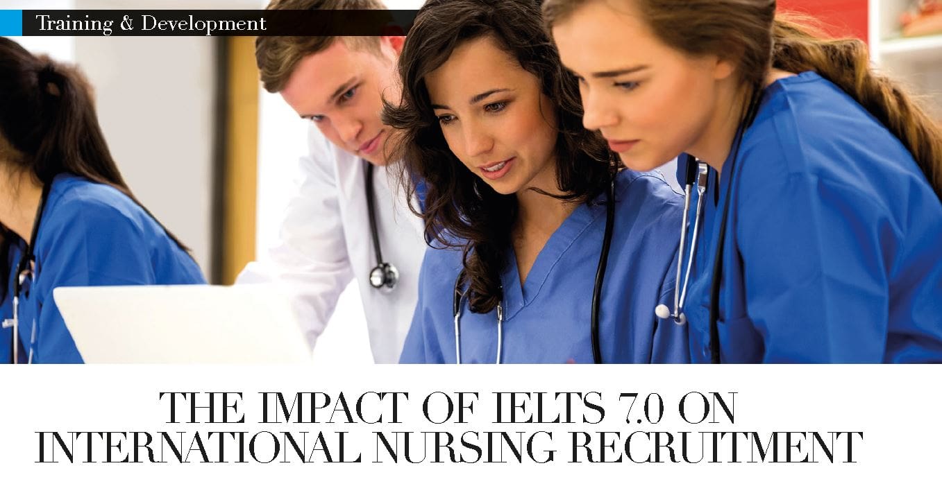 SLC Article on IELTS for Nurses in National Health Executive Magazine