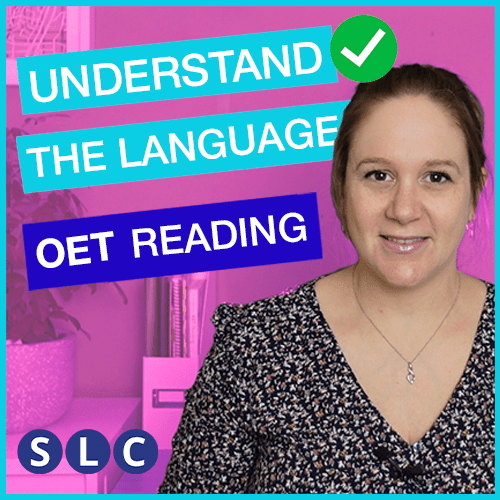 Language for cause & effect in OET
