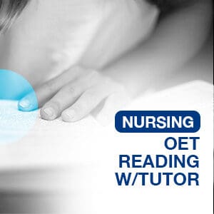 OET READING NURSING W TUTOR