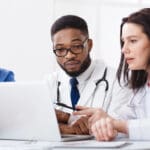 Group of doctors taking SLC courses