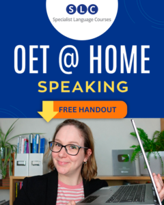 OET at Home speaking