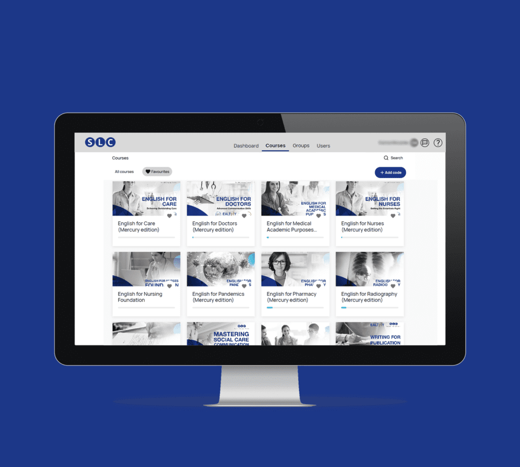 SLC Courses Medical English