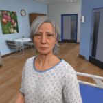 AI standardised patients