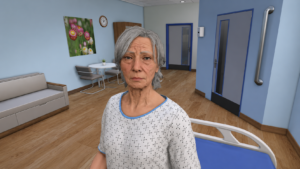 AI standardised patients