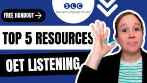 Top 5 resources OET Listening