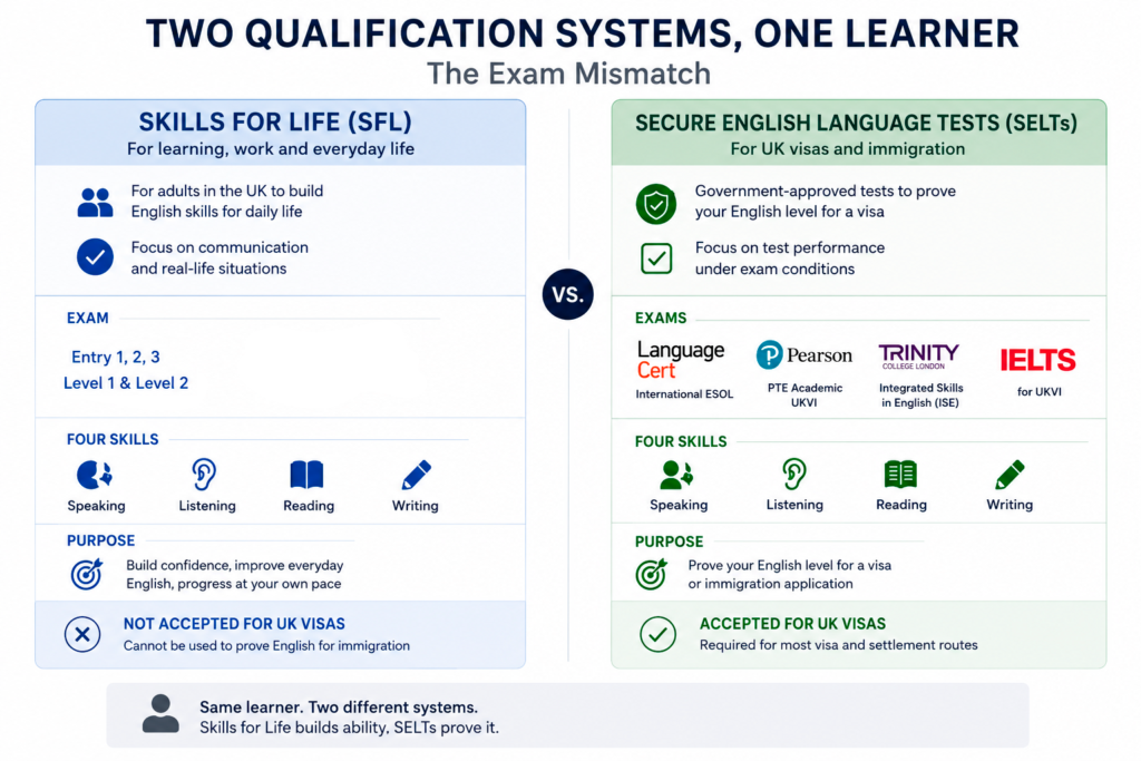 Two qualification systems, one learner