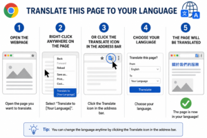 TRANSLATE WITH CHROME