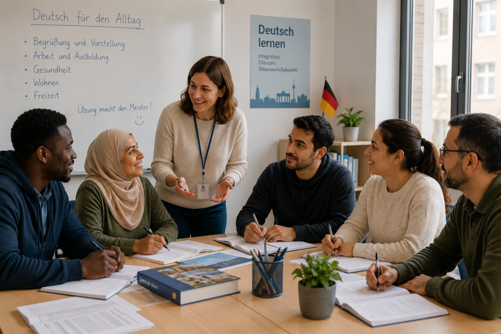 Warm German Language Class